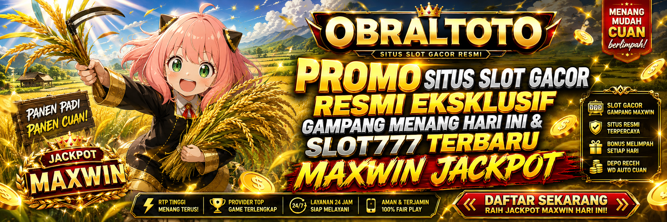 Situs Slot Resmi OBRALTOTO Server Taiwan